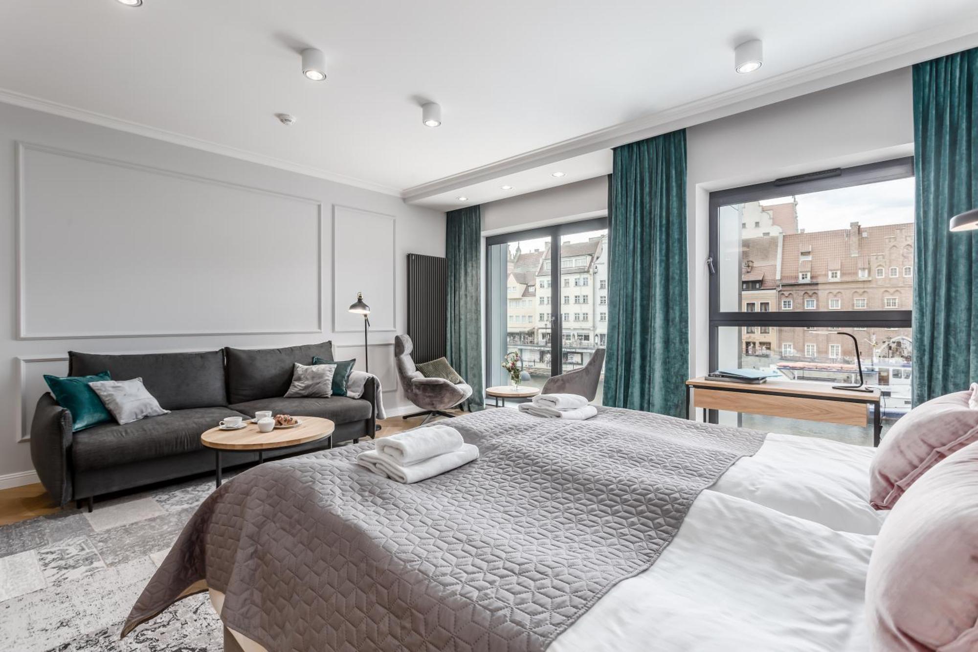 Deo Plaza - Apartments At The Old Town Gdańsk Rum bild