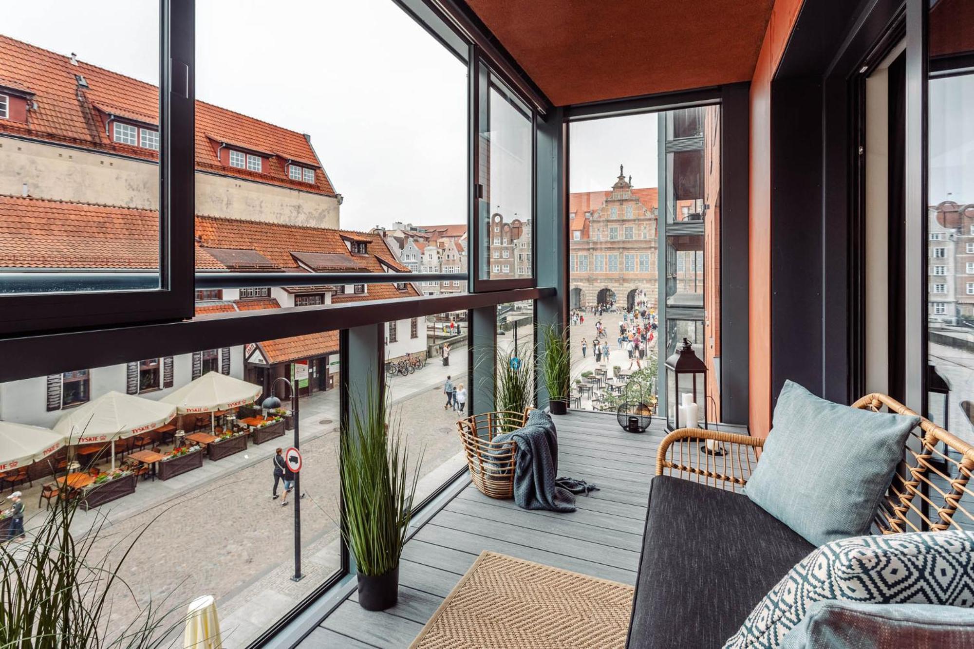 Deo Plaza - Apartments At The Old Town Gdańsk Rum bild